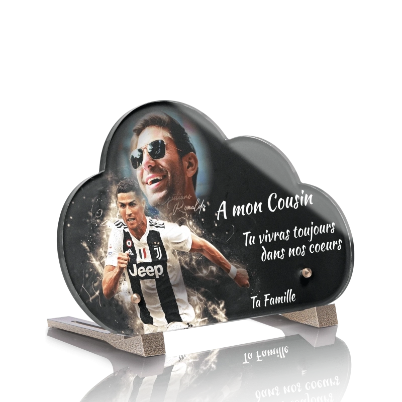 Plaque Tombale Cristiano Ronaldo Nuage