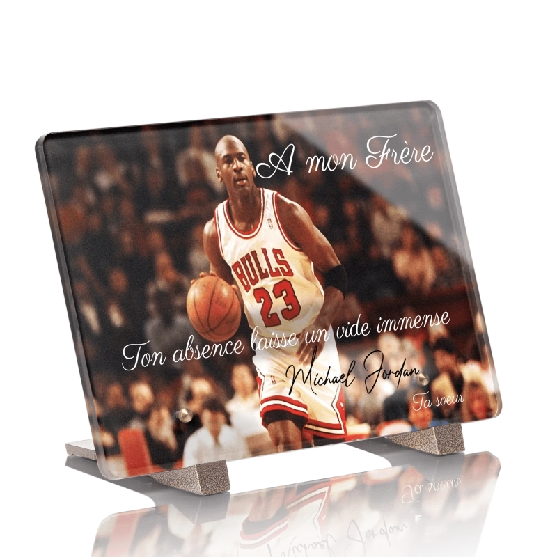 Plaque pour Tombe Michael Jordan